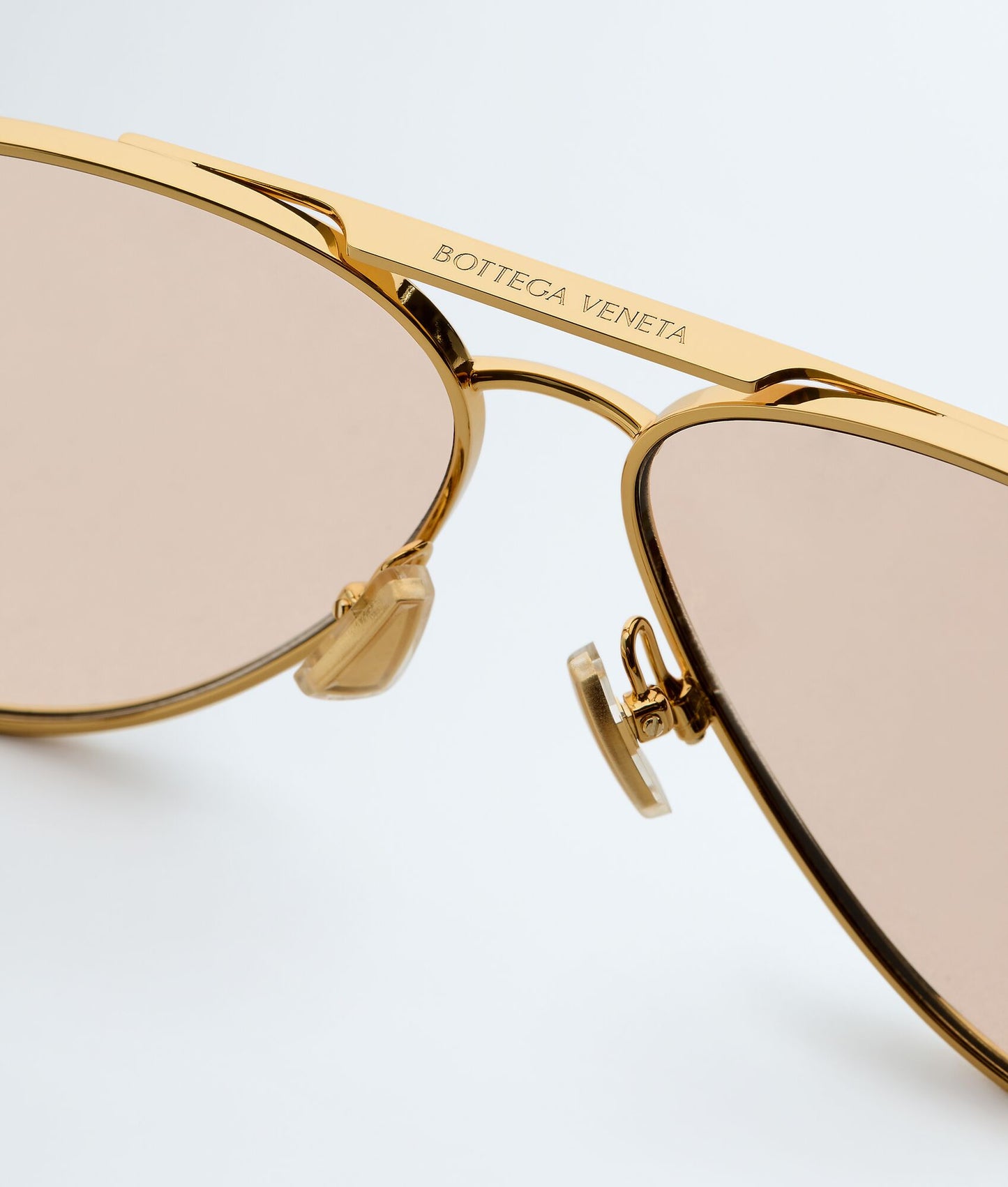 Bottega Veneta Sardine Aviator Gold