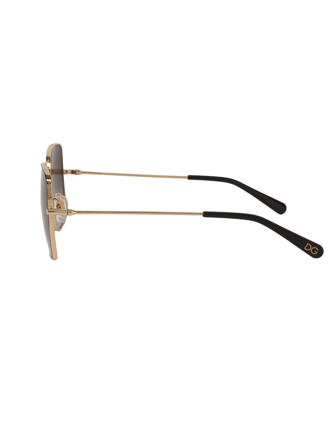 Dolce & Gabbana DG2264 02/87 Square Shape Negro Dorado