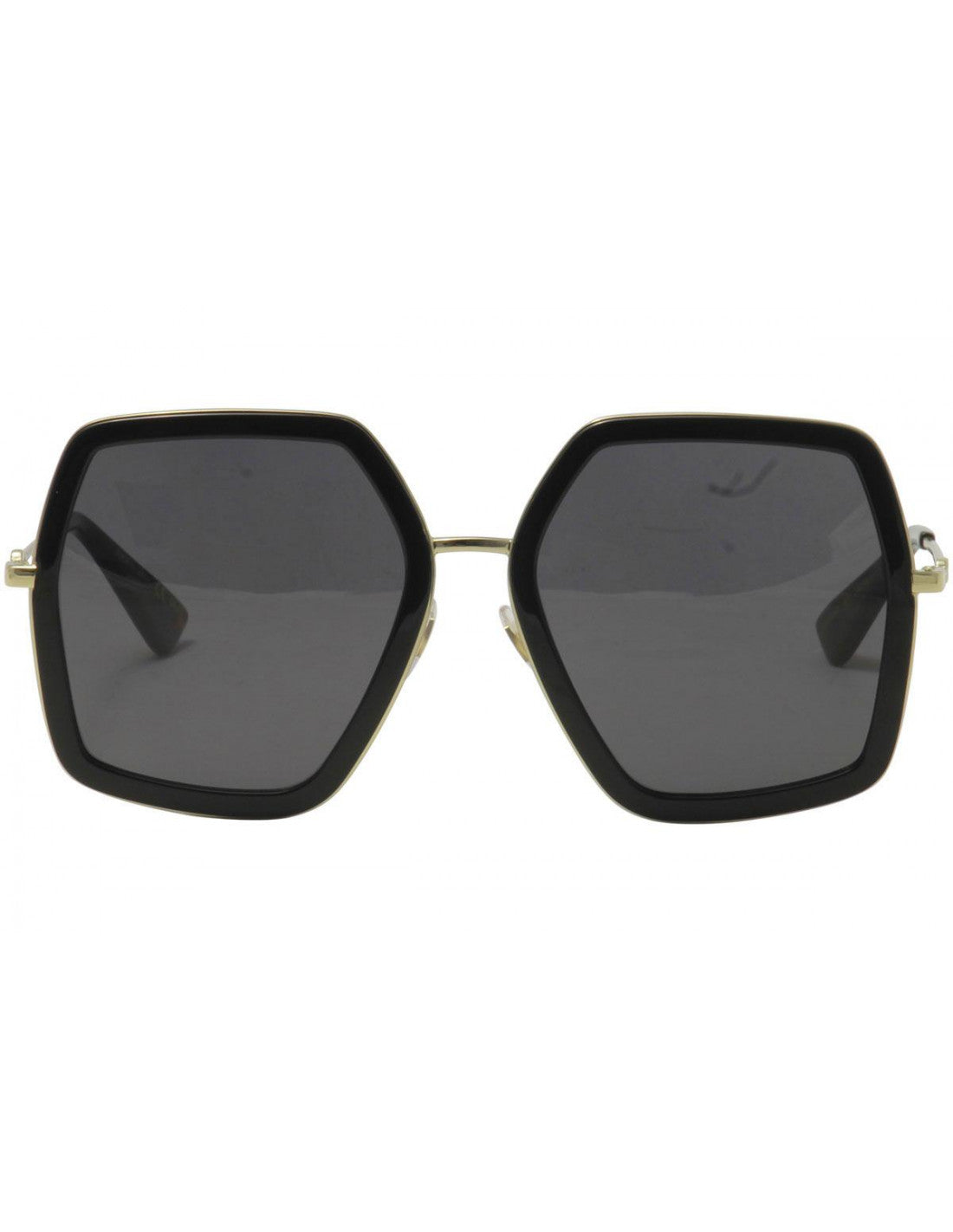 Gucci GG0106S 001 Square Oversized Negro Degradado