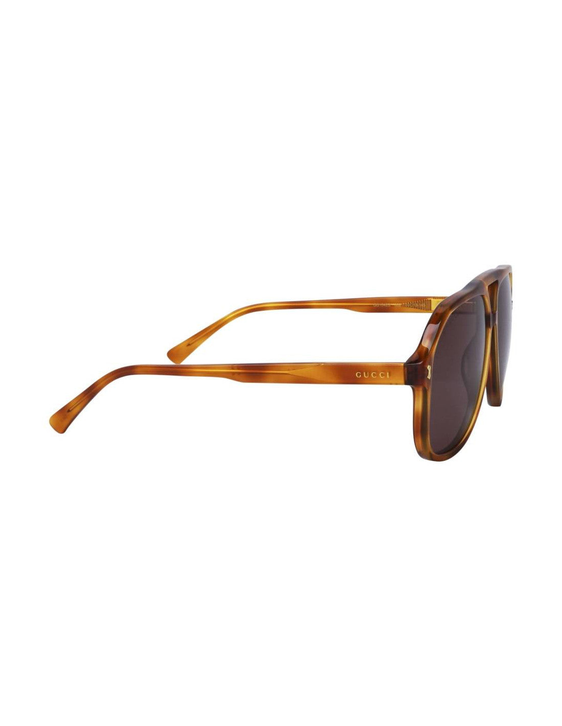 Gucci GG1042S 002 New Aviator Shape Havana Cafe