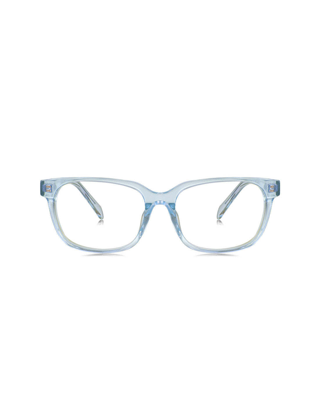 Prada SPR 17ZV 16J-1O1 Oftálmico Square Shape Blue