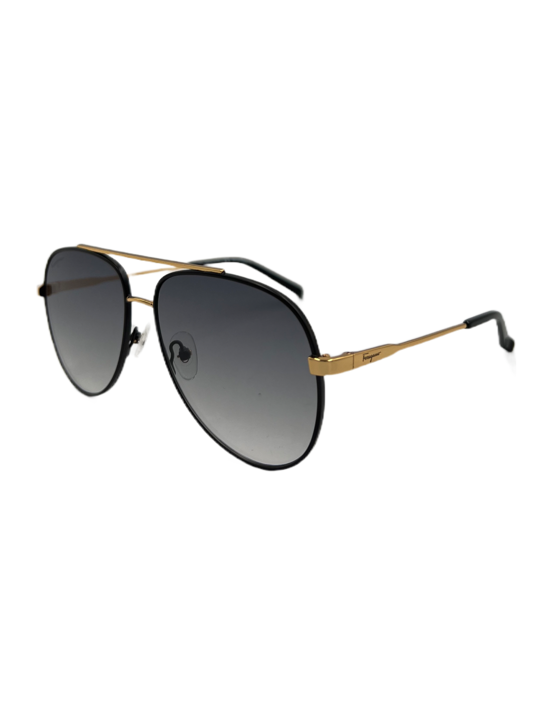 Salvatore Ferragamo SF204S 236 Aviator Black Gradient LY1