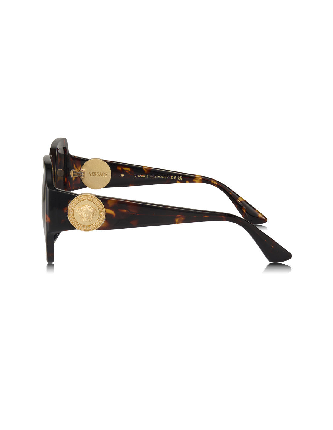 Versace VE4453 108/87 Square Shape Tortoise Black