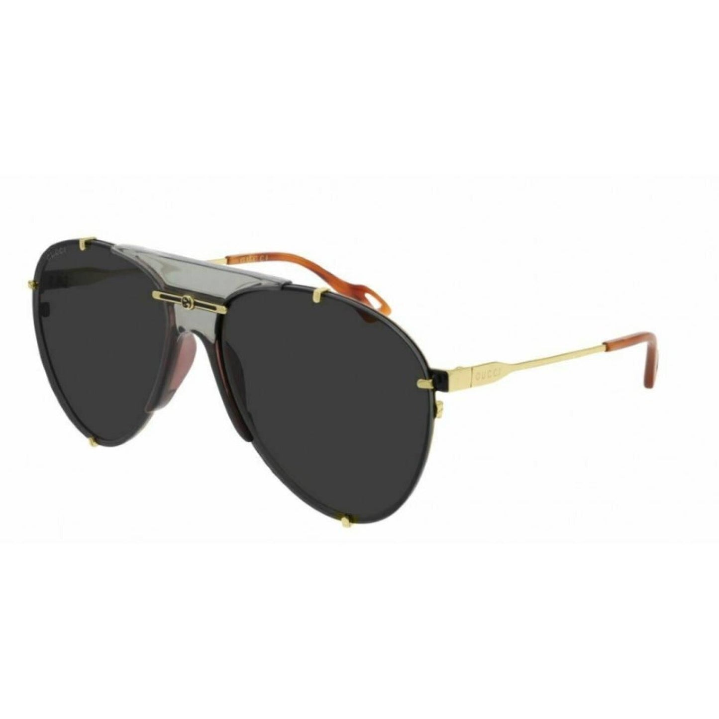 Gucci Gg0740S 001 Aviator Metal