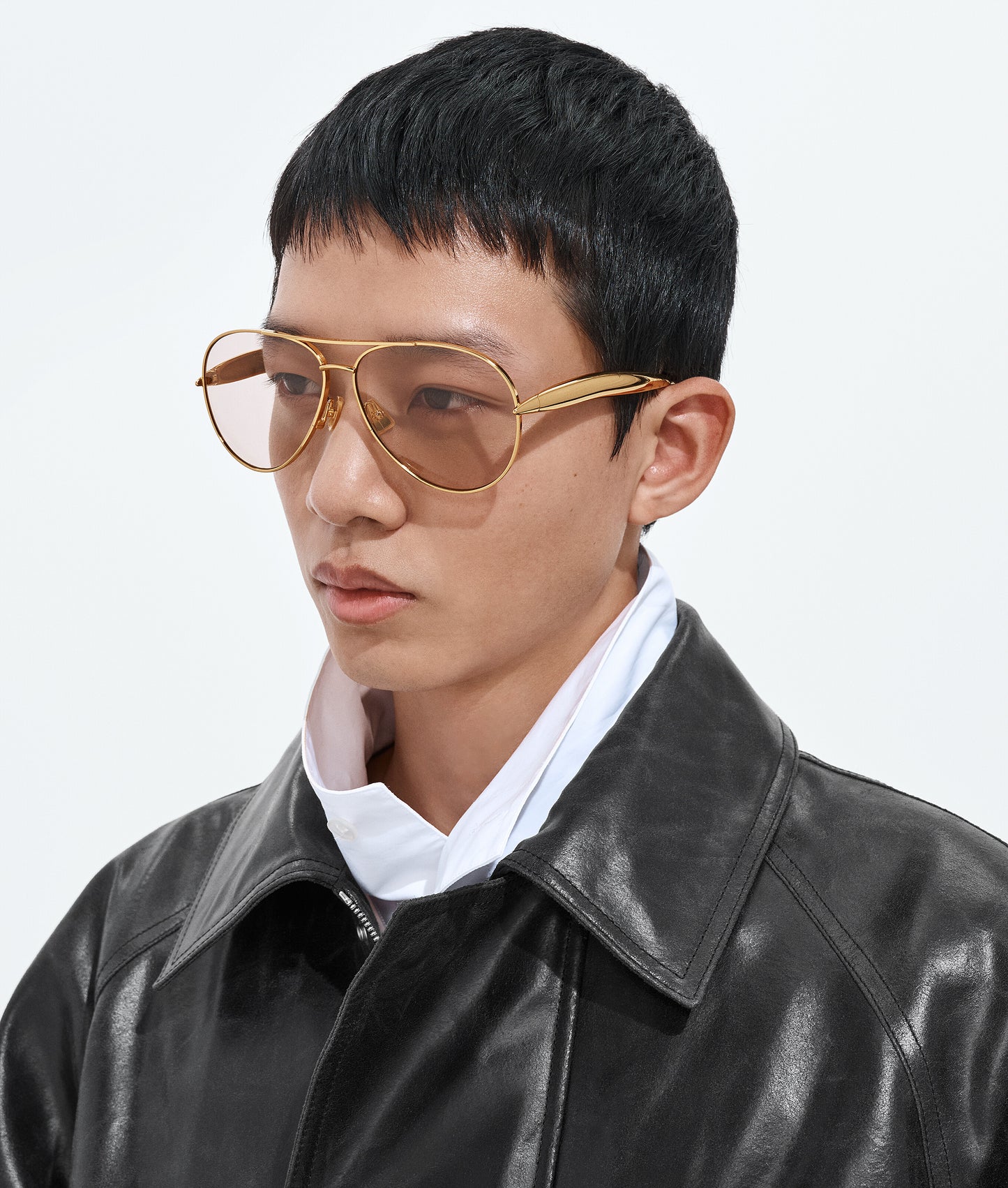 Bottega Veneta Sardine Aviator Gold