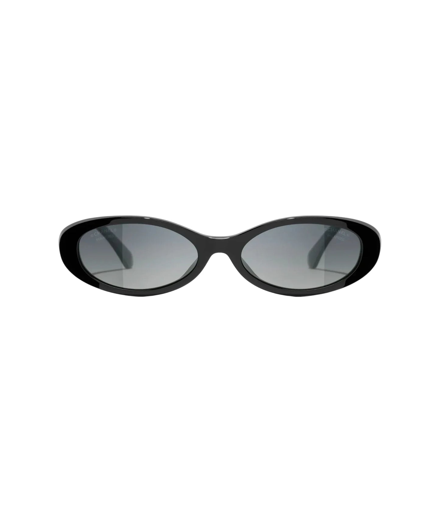Chanel Oval Acetato Black Gold