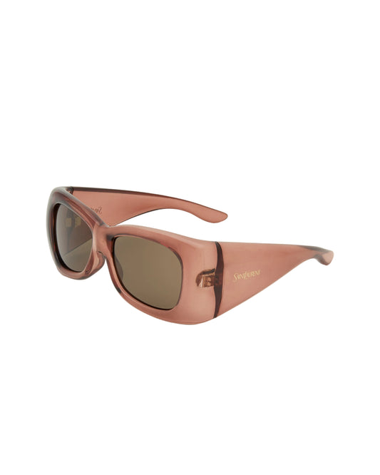 Saint Laurent Howl Red/Brown Transparent