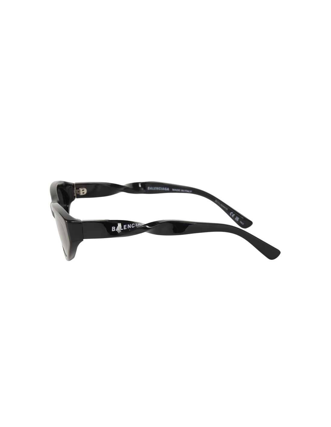 Balenciaga BB0207S 001 Square Shape Black Gray