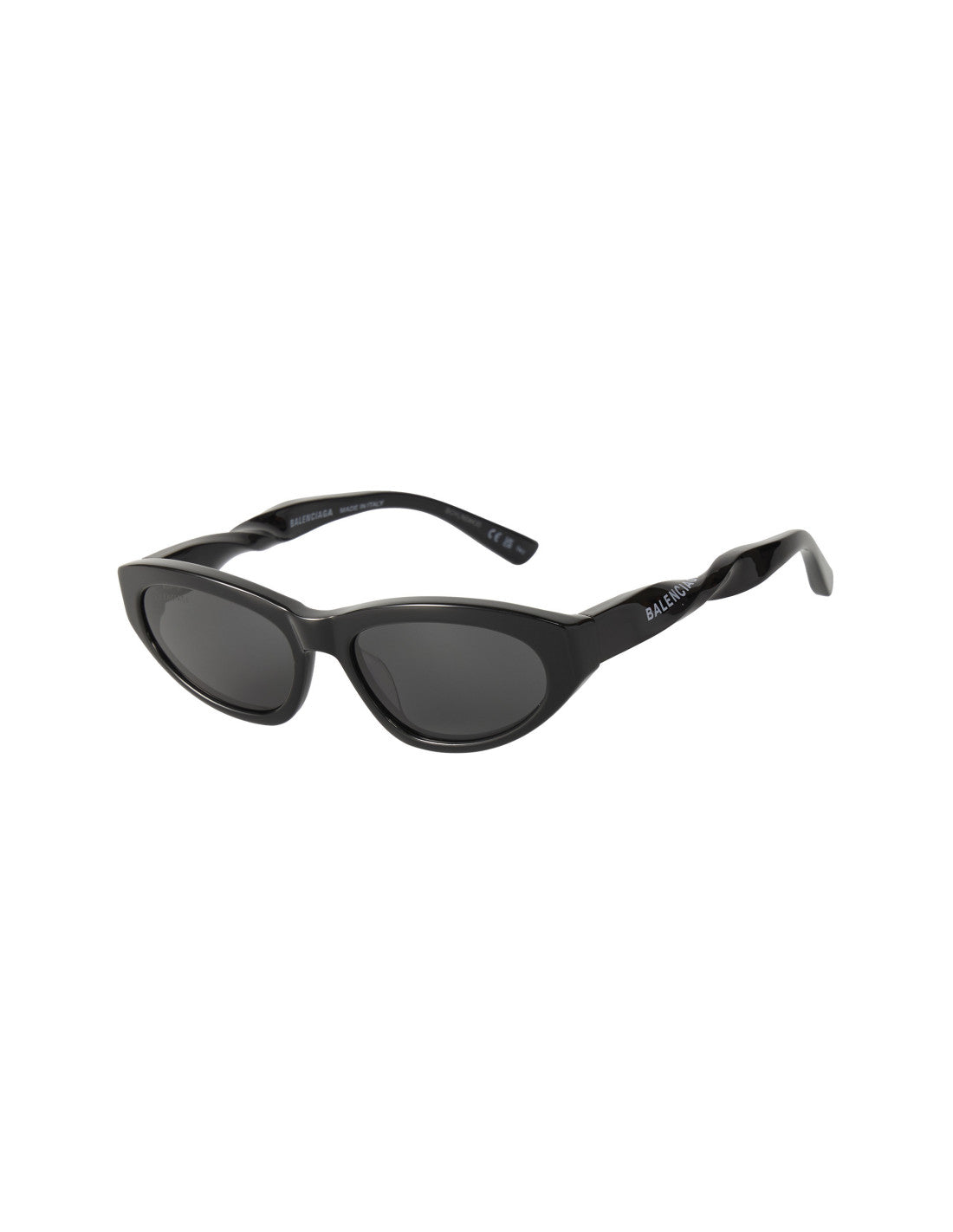 Balenciaga BB0207S 001 Square Shape Black Gray