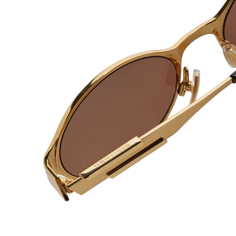 Bottega Veneta Oval Metal Gold