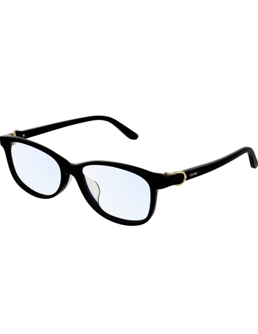 Cartier CT0128OJ Acetato Negro Oftálmico