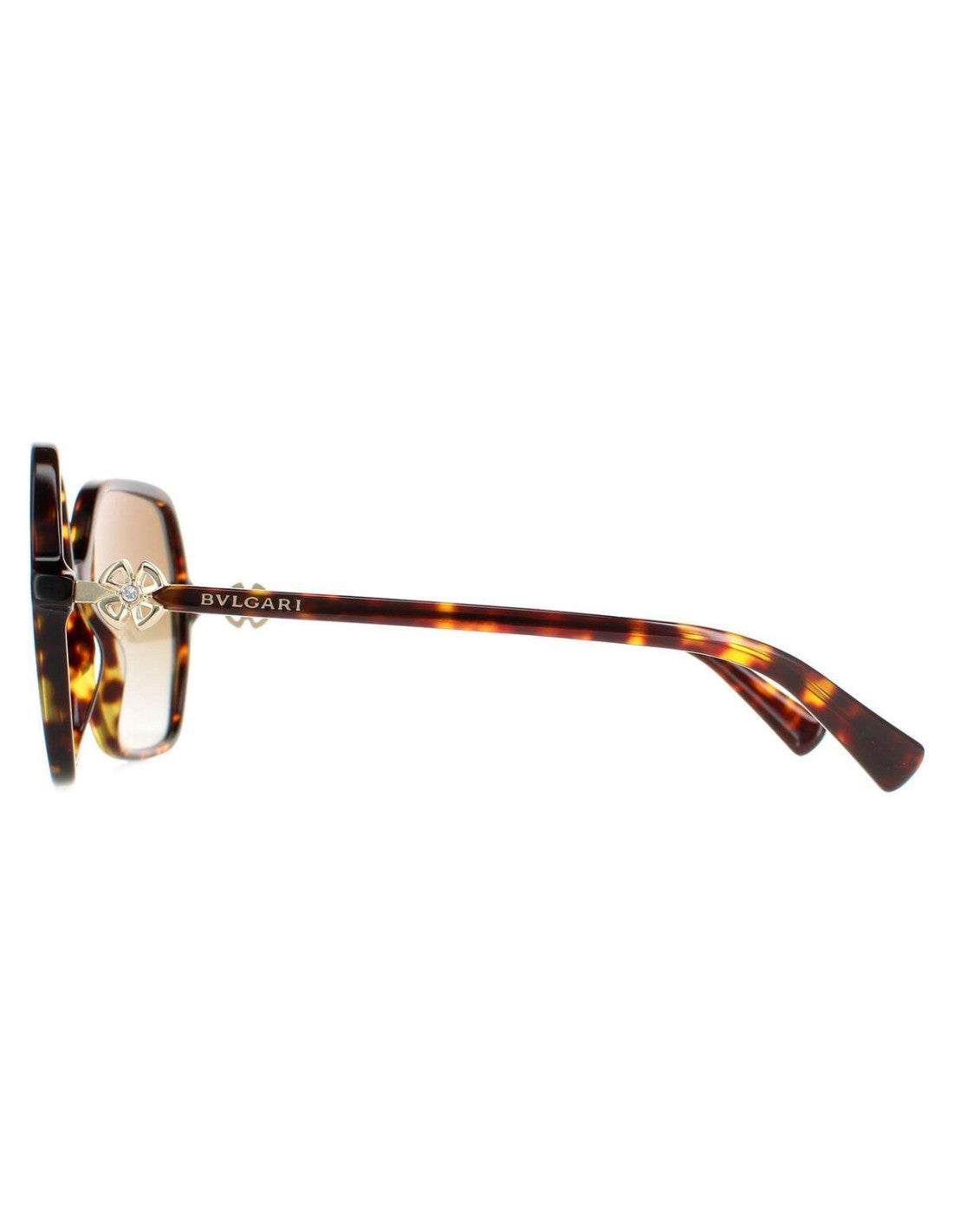 Bvlgari BV8238b 504/T5 Square Havana Brown Gradient Polarized