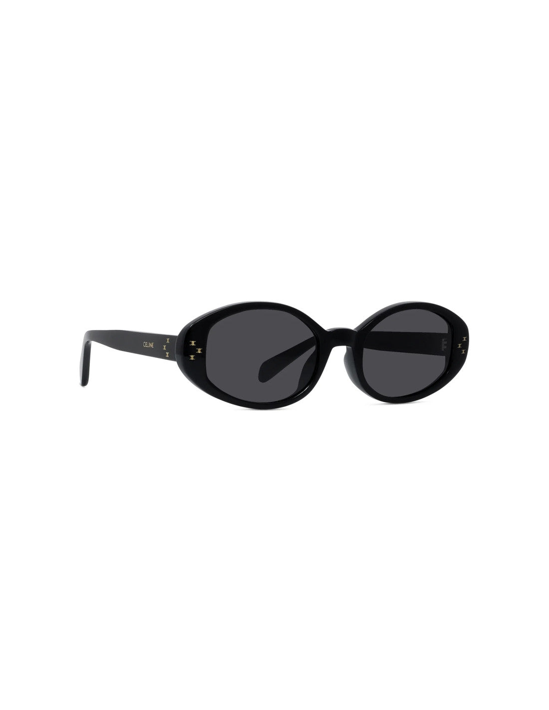 Celine CL40212U 52A Oval Shape Black Gold
