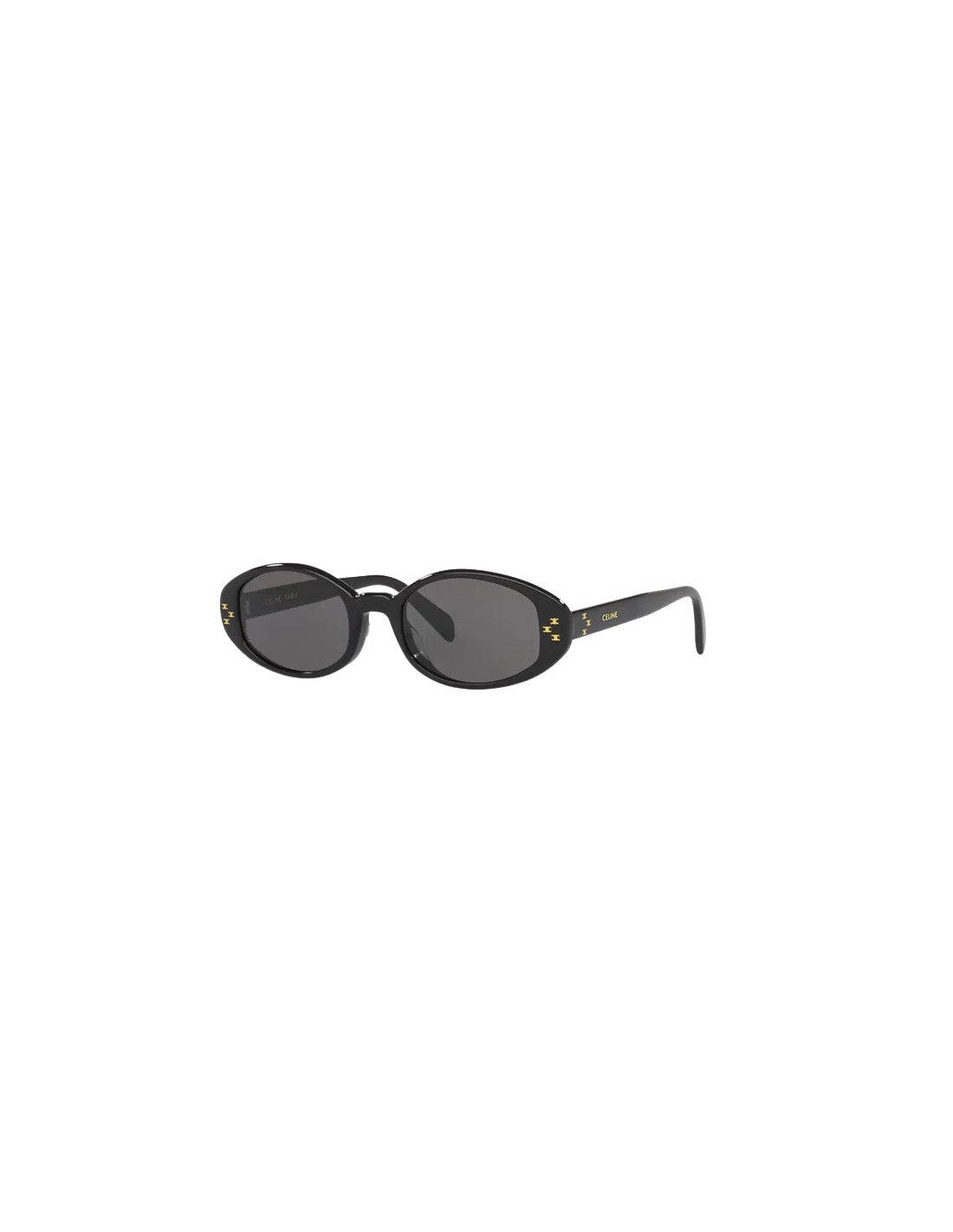 Celine CL40212U 52A Oval Shape Black Gold