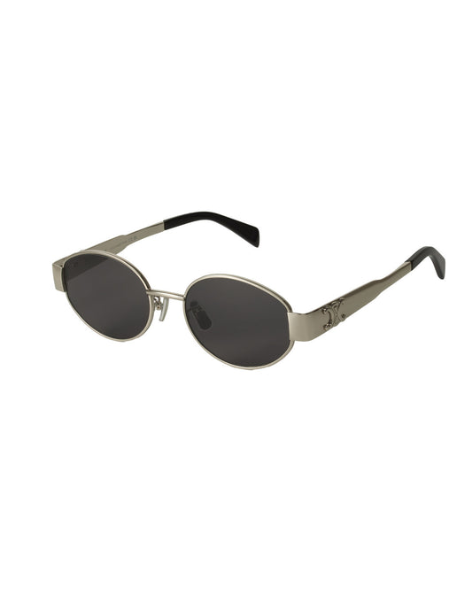 Celine CL40235U 16A Oval Shape Black Silver