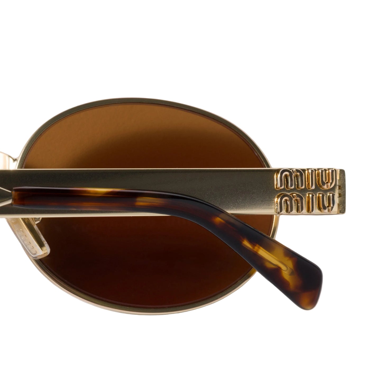 MIU MIU Oval MU B51s Café