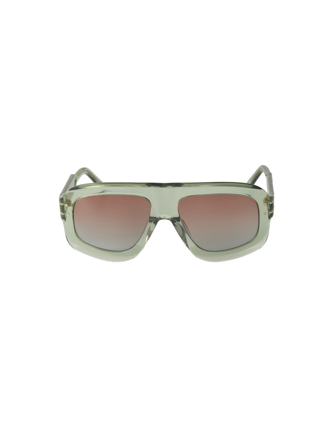 Dior Signature M1U 55F2 Square Shape Verde Cafe