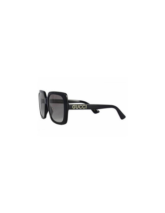 Gucci Gg0418s 001 Square Shape Glitters Negro Degradado original