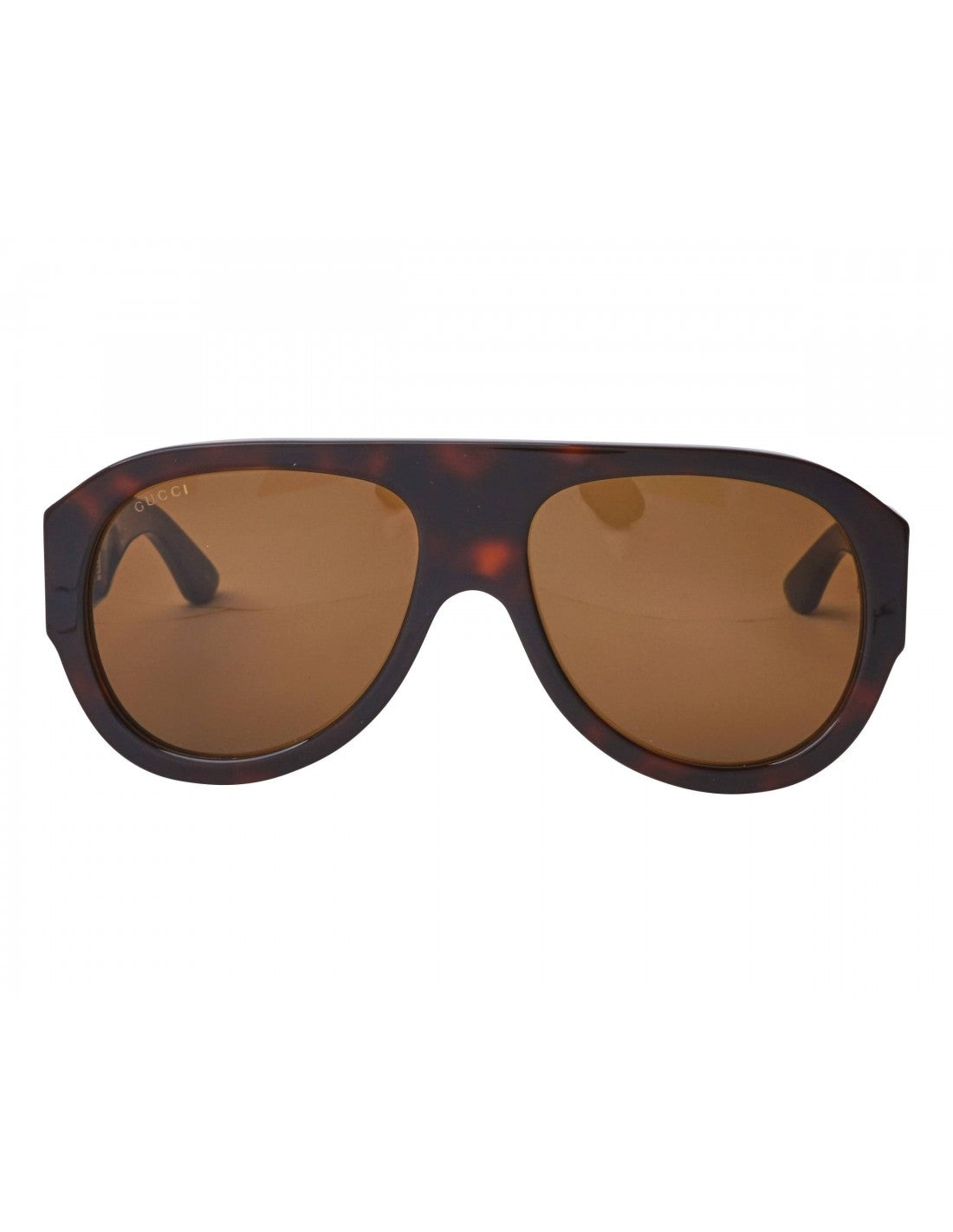 Gucci GG0668S 003 Aviator Square Acetato Carey Cafe