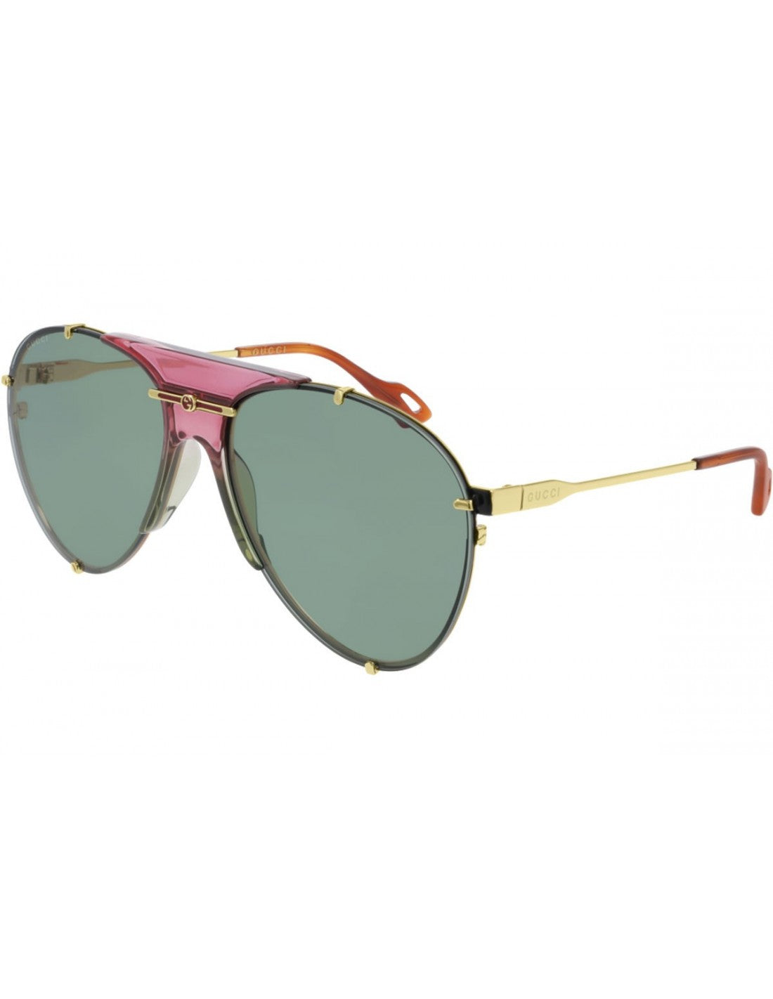 Gucci Gg0740S 001 Aviator Metal