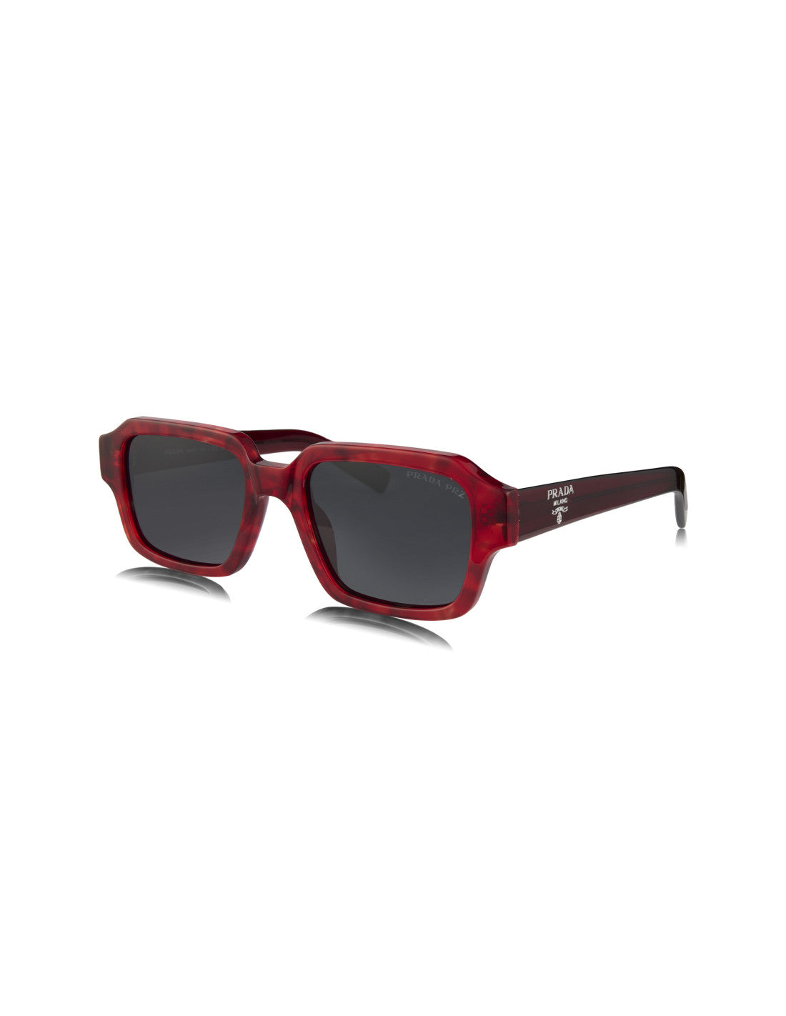 Prada SPR 02ZS 15F-08G Square Shape Etruscan Stone Polarized