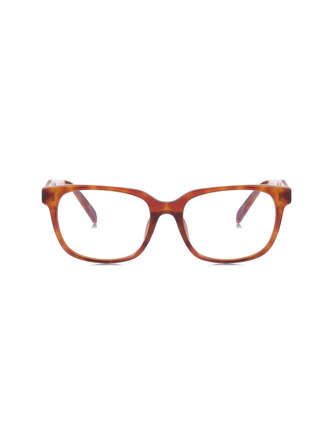 Prada SPR 17ZV 4BW-1O1 Oftálmico Square Shape Camel