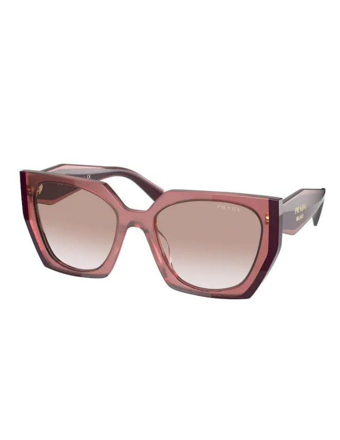 Prada SPR15W 09Q-5S0 Rectangle Shape