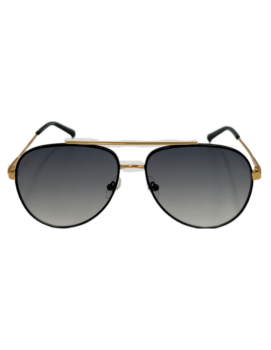 Salvatore Ferragamo SF204S 236 Aviator Black Gradient LY1